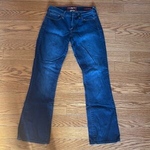 Lightly worn women’s Lucky Brand jeans. Sofia Boot. Size: 6/28 regular